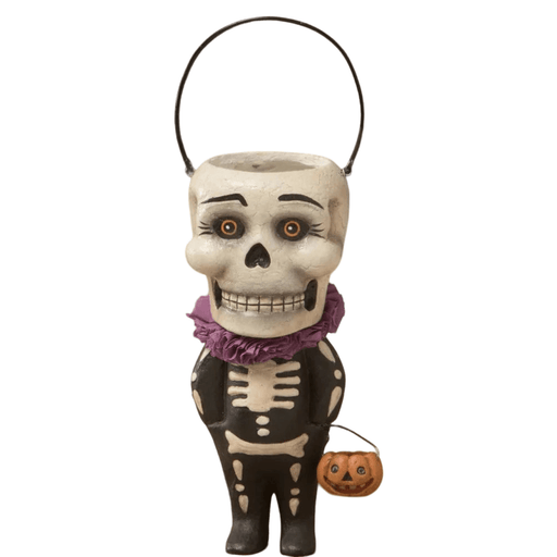 Bethany Lowe figurine Skullie Bucket Head by Bethany Lowe Designs