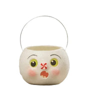 Bethany Lowe figurine Surprised Snowman Bucket Petite by Bethany Lowe Designs