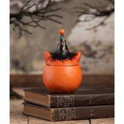 Bethany Lowe Figurines Green Eyed Copper Cat by Johanna Parker for Bethany Lowe Designs