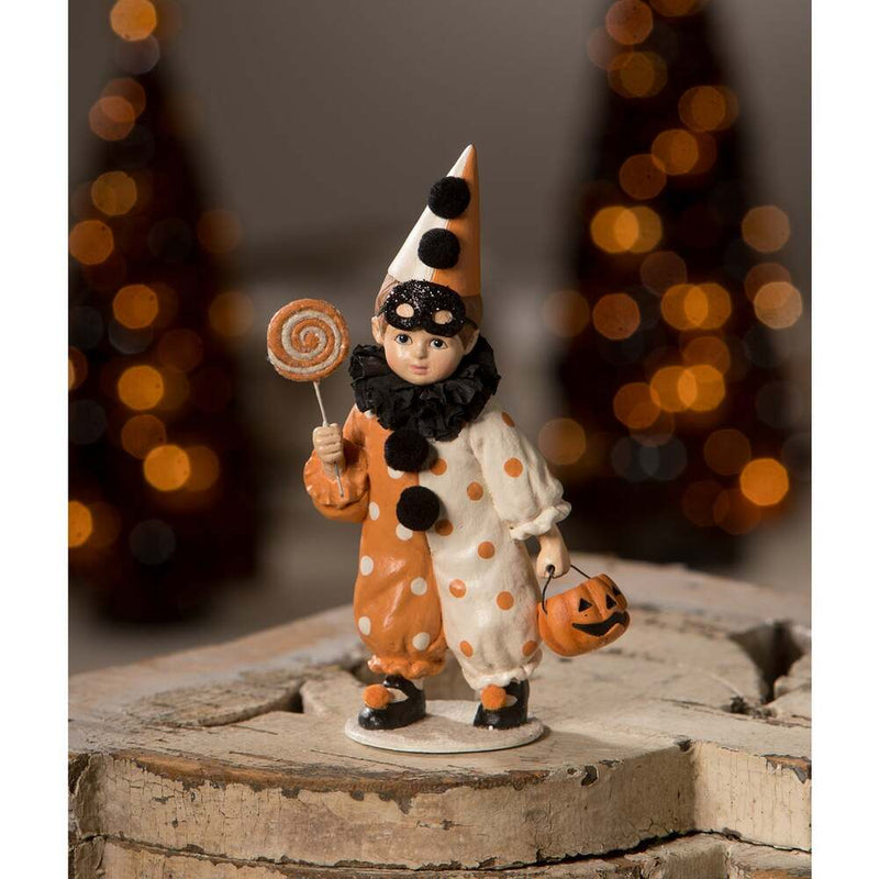 Bethany Lowe Figurines Halloween Masquerade Clown Boy by Bethany Lowe Designs