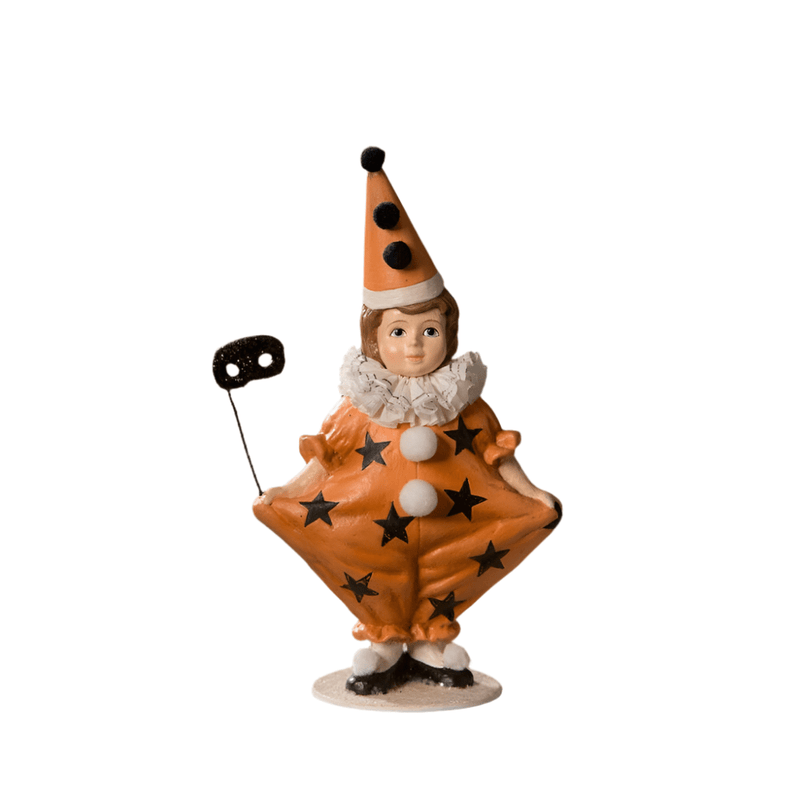 Bethany Lowe Figurines Halloween Masquerade Clown Girl by Bethany Lowe Designs