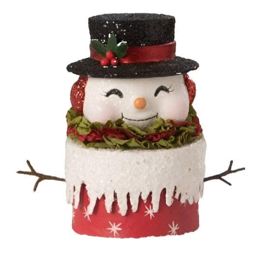 Bethany Lowe Figurines Happy Retro Snowman Box by Bethany Lowe Designs