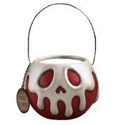 Bethany Lowe Figurines Large Red Apple with White Poison Bucket by Bethany Lowe Designs