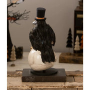 Bethany Lowe Figurines Midnight Crow On Skull by Bethany Lowe Designs
