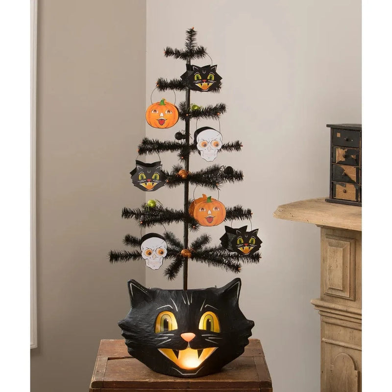 Bethany Lowe Figurines MINI Mr. Cool Cat Bucket by Bethany Lowe Designs