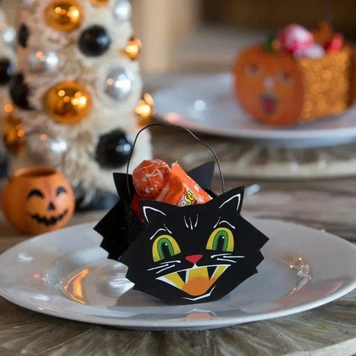 Bethany Lowe Figurines MINI Mr. Cool Cat Bucket by Bethany Lowe Designs