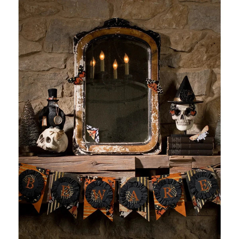 Bethany Lowe Figurines Moth Skull by Bethany Lowe Designs