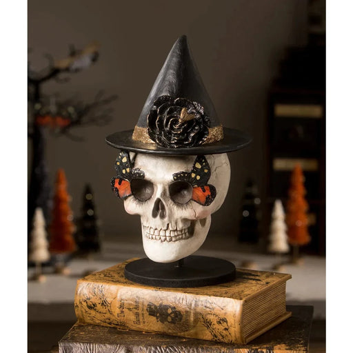 Bethany Lowe Figurines Moth Skull by Bethany Lowe Designs