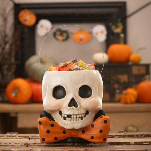 Bethany Lowe Figurines Mr. Albert Skully Bucket by Bethany Lowe Designs