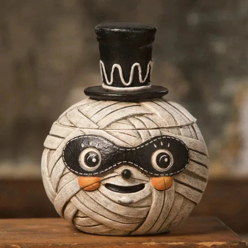 Bethany Lowe Figurines Mummy Moe Container by Johanna Parker for Bethany Lowe