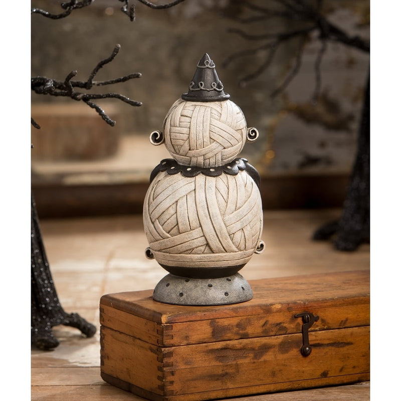 Bethany Lowe Halloween Figurine Grinning Mumma Mia Spooks Jar by Johanna Parker Bethany Lowe