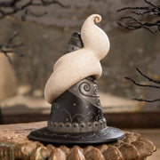 Bethany Lowe Halloween Figurine Hugga-Boo Hat Spook by Johanna Parker for Bethany Lowe