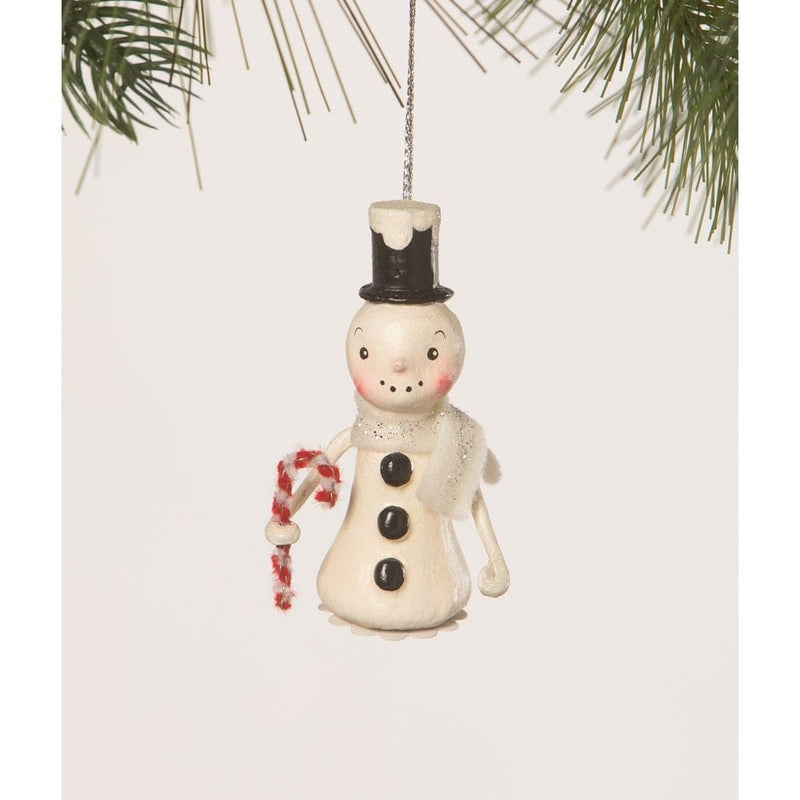 Bethany Lowe Holiday Ornaments Little Snowman Ornament by Bethany Lowe Designs