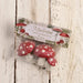 Bethany Lowe Holiday Ornaments Red Spotted Mushroom Ornaments S/2 by Bethany Lowe Designs