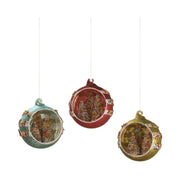 Bethany Lowe Holiday Ornaments Sprinkles Tree Diorama Glass Ornaments S3 by Bethany Lowe Designs