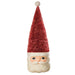 Bethany Lowe Ornament Bottle Brush Santa Red Ornament by Bethany Lowe Designs