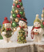 Bethany Lowe Seasonal Decor, Christmas Deck the Halls Snowman by Bethany Lowe