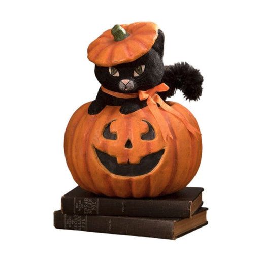 Bethany Lowe Seasonal Decor, Halloween Kitty Cat in Jack by Bethany Lowe Designs