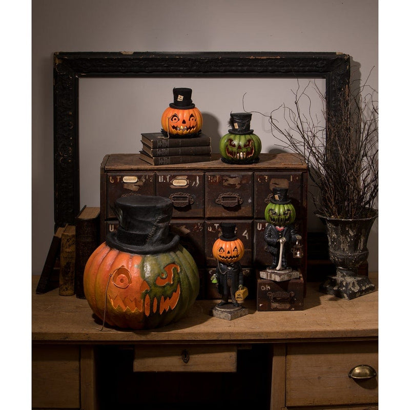 Bethany Lowe Seasonal Decor Jekyll & Hyde Pumpkin by Bethany Lowe Designs