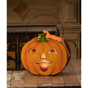 Bethany Lowe Seasonal Decor Mr. Pumpkin Lantern by Bethany Lowe Designs