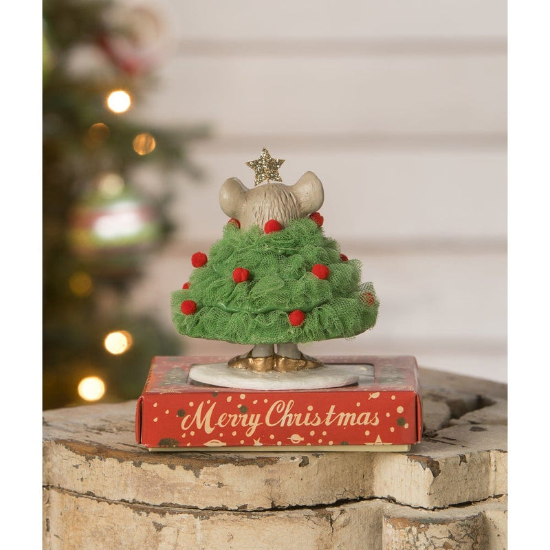 Bethany Lowe Seasonal & Holiday Decorations Jolly Tree Pixie Mouse by Bethany Lowe Designs