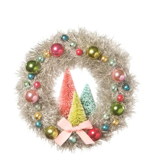 Bethany Lowe wreath Brights Tinsel Wreath by Bethany Lowe Designs