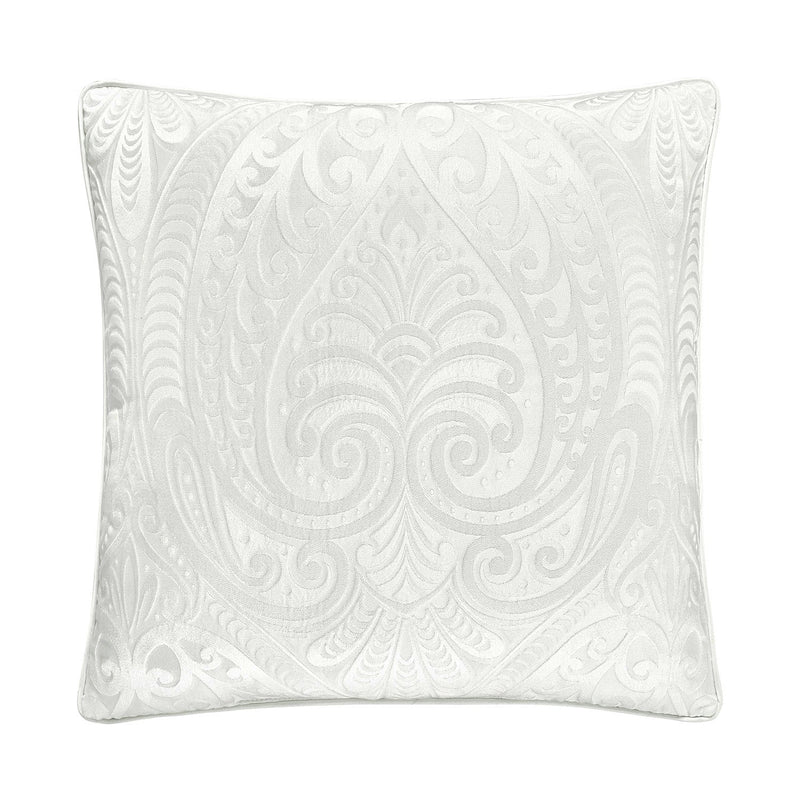 Bianco 18" Square Decorative Throw Pillow