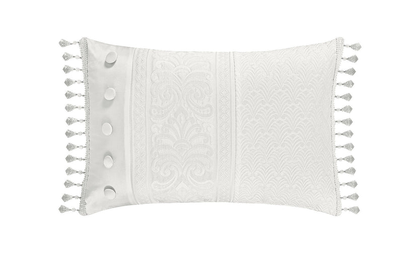 Bianco Boudoir Decorative Throw Pillow