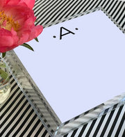 Black Ink Large Black Initials: S