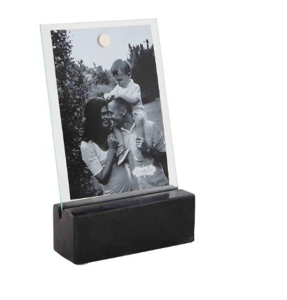 Black Marble Stand Frame - Treasured Accents