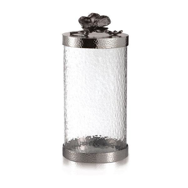 Black Orchid Canister Large - Treasured Accents
