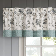 J. Queen New York Coordinate Window Blossom View Window Straight Valance