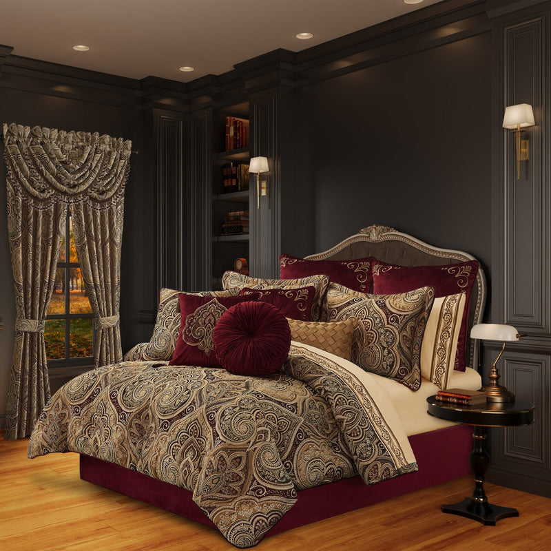 Bordeaux Boudoir Decorative Throw Pillow