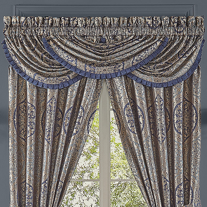 Botticelli Window Waterfall Valance