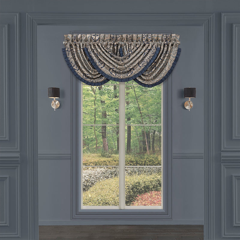Botticelli Window Waterfall Valance