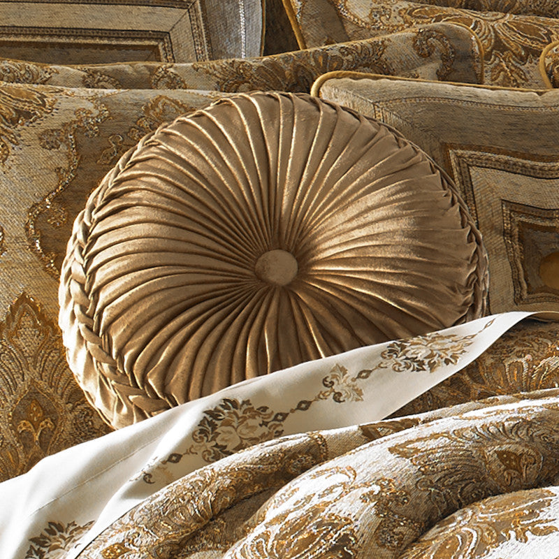 Bradshaw Tufted Round Decorative Throw Pillow