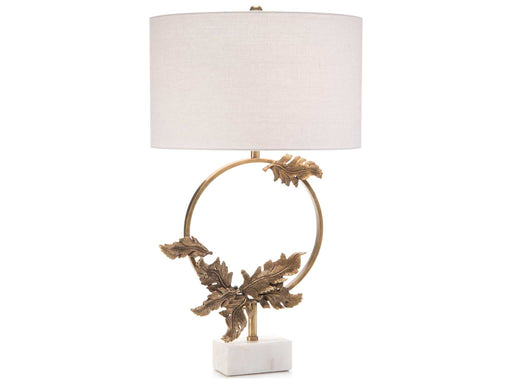 Brass Wreath table Lamp - Treasured Accents