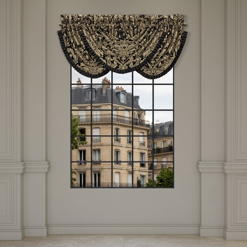 Brunello Window Waterfall Valance