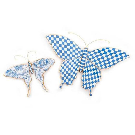 Butterfly Duo Wall Decor - Blue - Treasured Accents