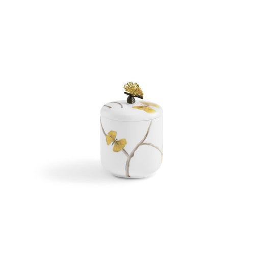 Butterfly Ginkgo Porcelain Small Container - Treasured Accents