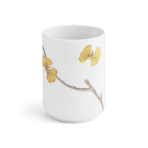 Butterfly Ginkgo Porcelain Toothbrush Holder - Treasured Accents