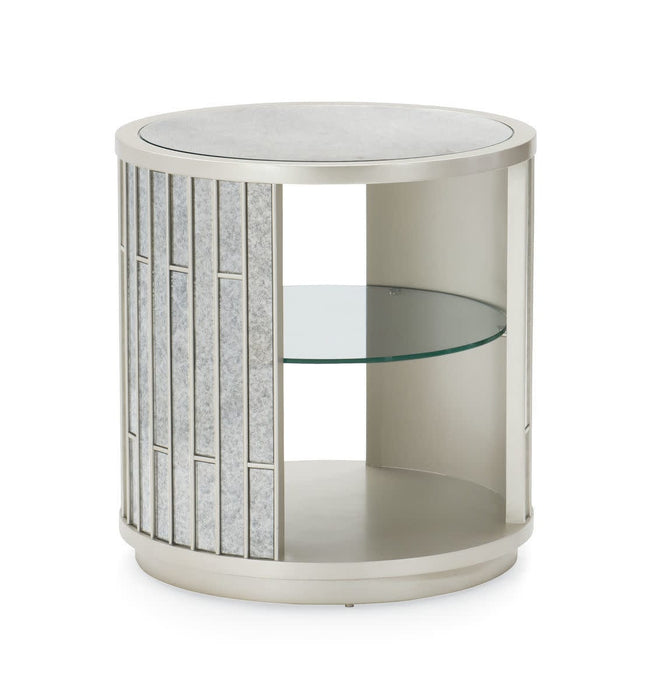 Caracole Mirrored Lamp Table