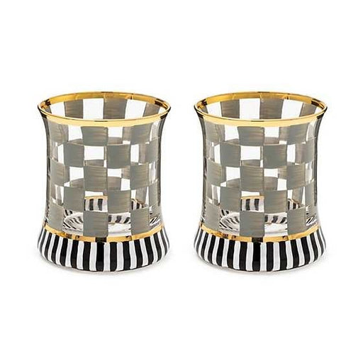 Carnival Sterling Tumbler Glass - Set of 2 - Treasured Accents