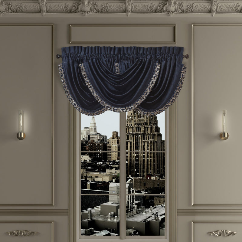 Caruso Window Waterfall Valance