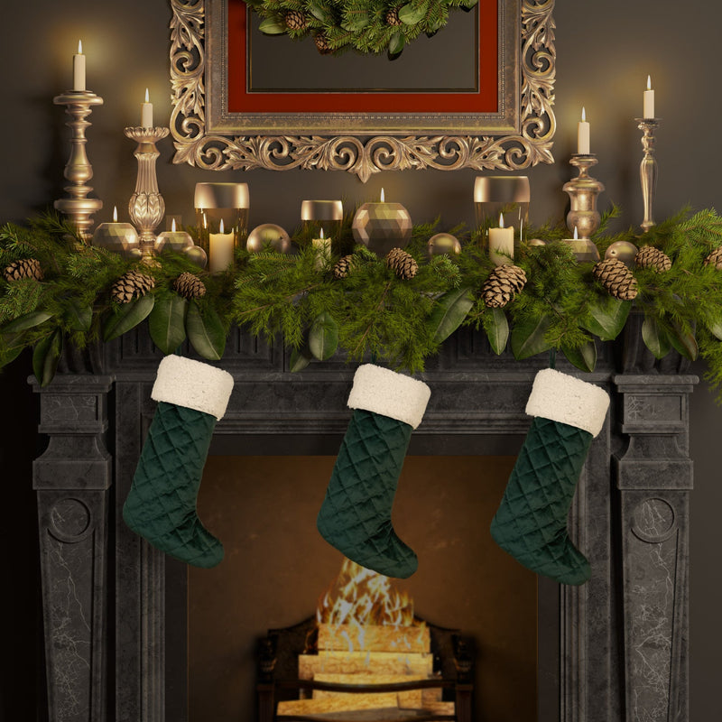 Casey Sherpa Holiday Stocking