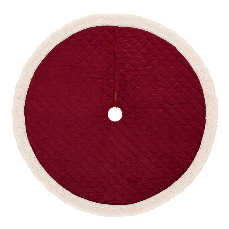 Casey Sherpa Holiday Tree Skirt