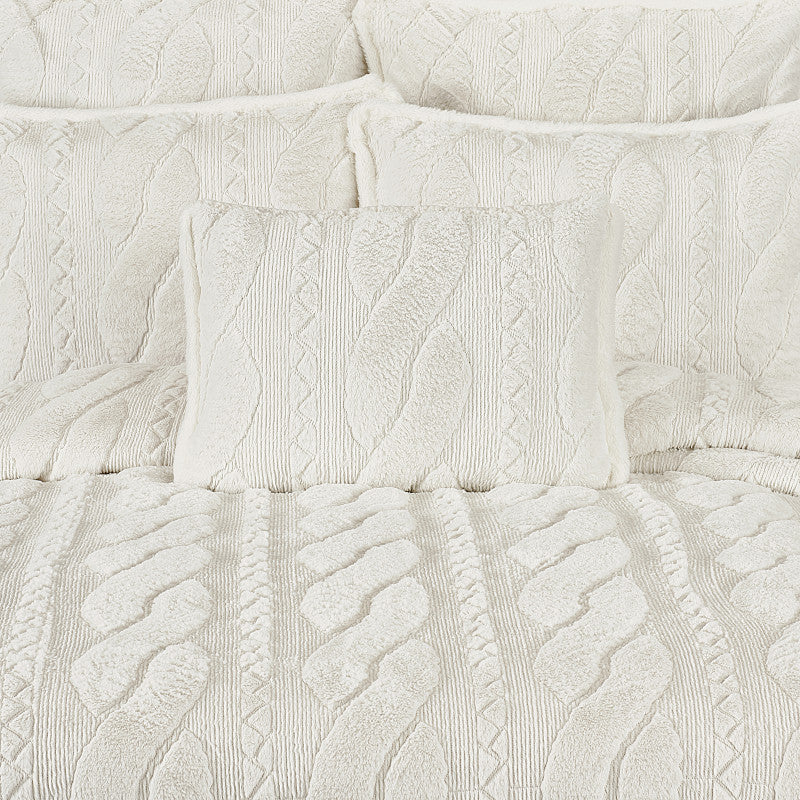 Cava Quilted Boudoir Decorative Throw Pillow