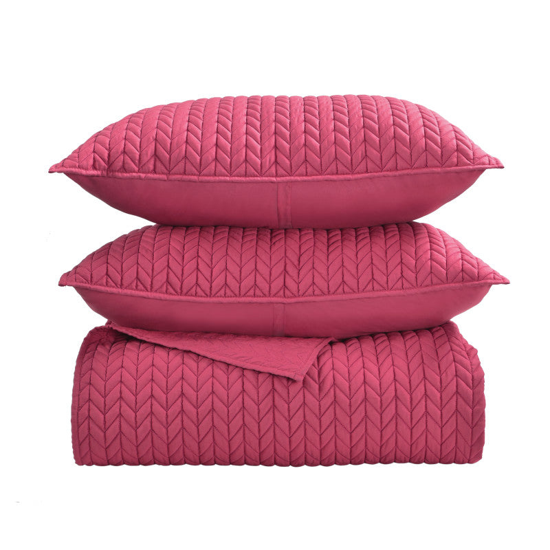 Cayman Quilted Boudoir Decorative Throw Pillow