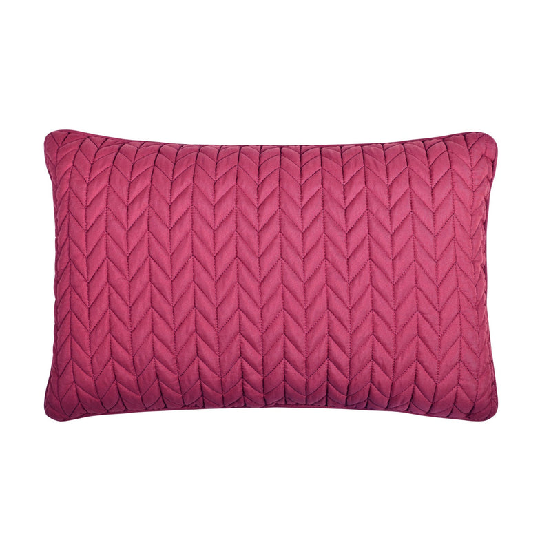 Cayman Quilted Boudoir Decorative Throw Pillow