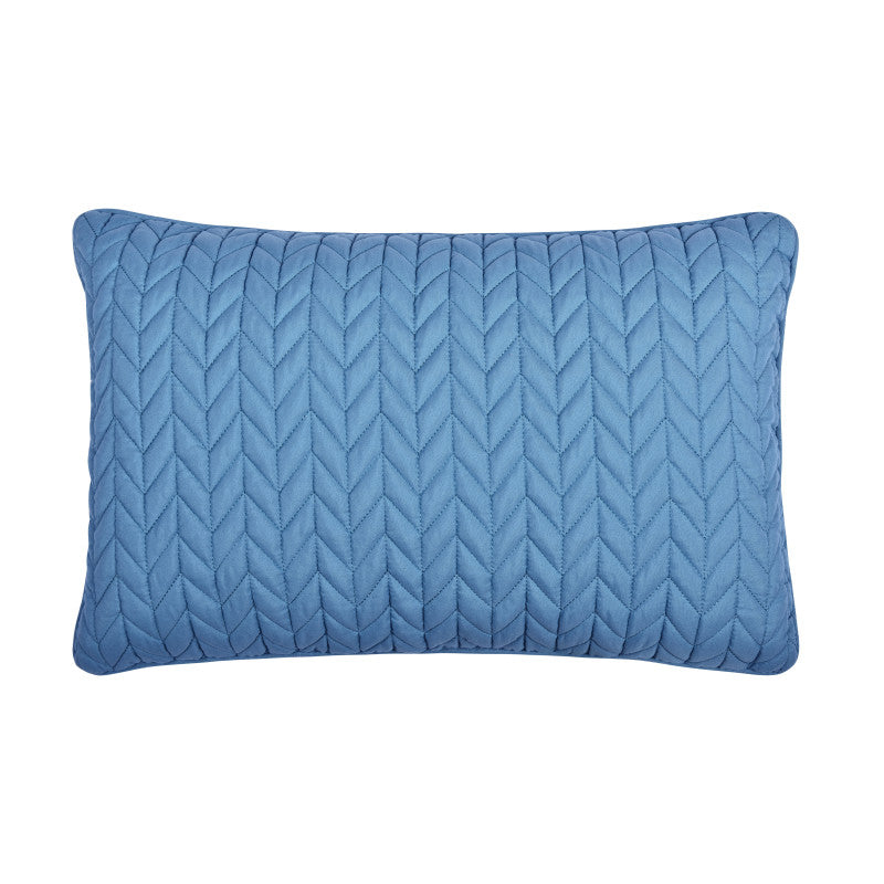 Cayman Quilted Boudoir Decorative Throw Pillow
